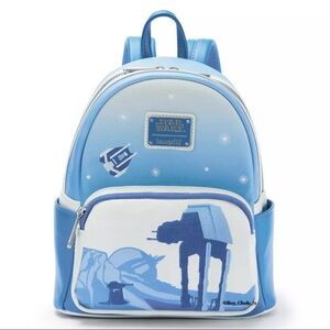 Disney Parks Loungefly Star Wars Hoth Echo Base AT-AT Mini Backpack